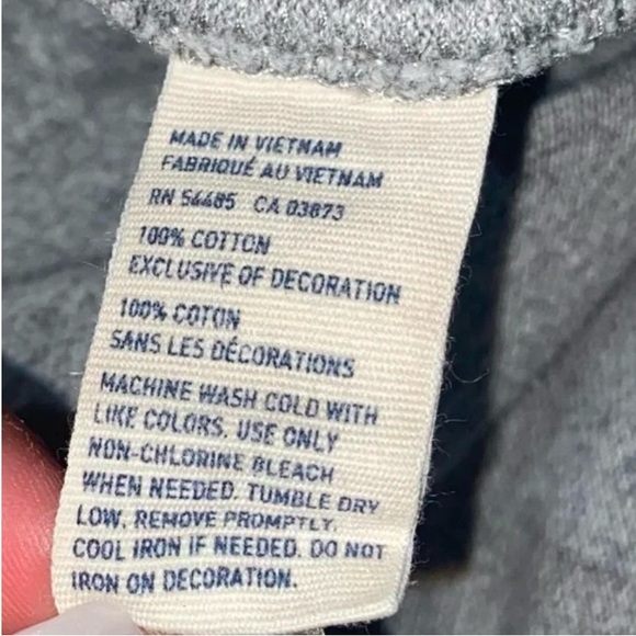 American Eagle Outfitters Athletic Fit Polo Shirt Gray Orange Trim XLT Cotton - Picture 10 of 13